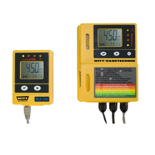 Система наблюдения CO2 - RLA 100 - WITT-Gasetechnik - для пищевой промышленности / настенная / непрерывного действия