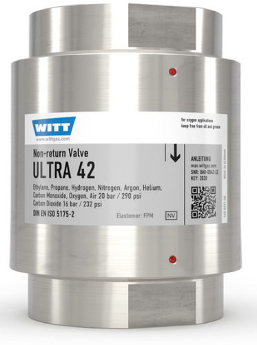 Предохранительный клапан для газа - ULTRA 42 - WITT-Gasetechnik - DIN / из нержавеющей стали / из латуни