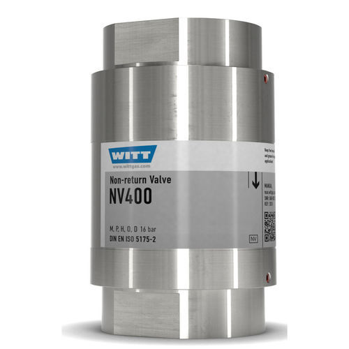 Предохранительный клапан для газа - 339-ES - WITT-Gasetechnik - резьбовой / защитный / из нержавеющей стали