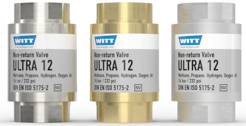 Предохранительный клапан для газа - ULTRA 12 - WITT-Gasetechnik - DIN / защитный / из нержавеющей стали