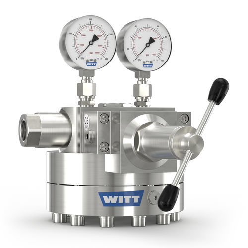 Регулятор давления для CO2 - 737LE-HD/S-ES - WITT-Gasetechnik - с куполом / одноуровневый / аналоговый