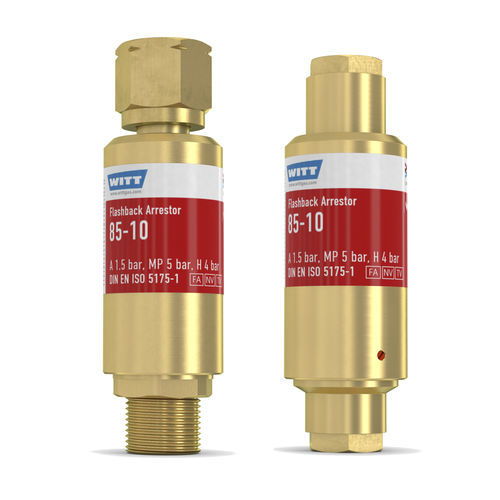 Предохранительный затвор для разрезания и пайки - 85-10 - WITT-Gasetechnik - для производства стекла / для регулятора давления / для водорода