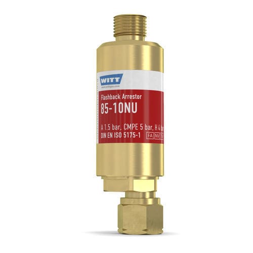 Предохранительный затвор для разрезания и пайки - 85-10NU - WITT-Gasetechnik