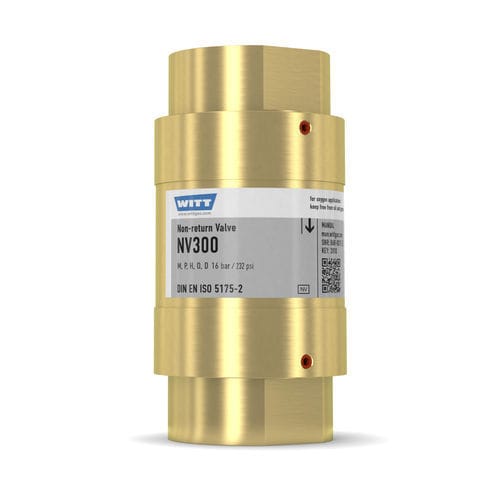 Предохранительный клапан для газа - NV300 - WITT-Gasetechnik - резьбовой / защитный / из латуни