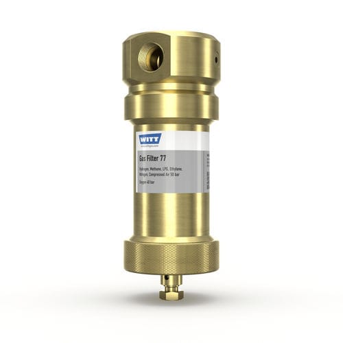 Газовый фильтр - 77 - WITT-Gasetechnik - с картриджем / промышленный / для пищевой промышленности