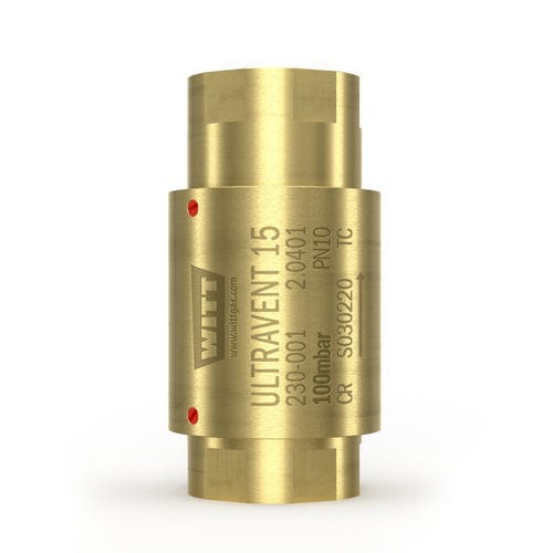 Газовый предохранительный клапан - ULTRAVENT 15 - WITT-Gasetechnik - G / NPT / DIN