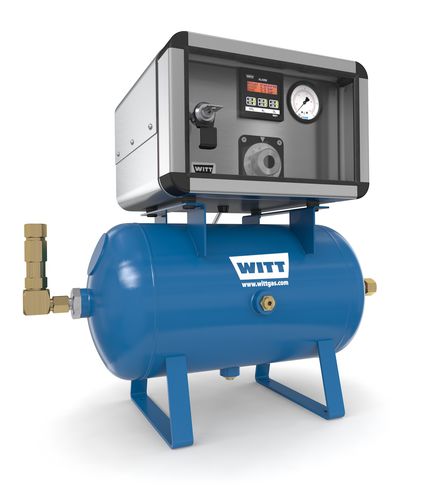 Газовый смеситель 2 канала - KM20-100_2ME - WITT-Gasetechnik - для производства напитков / для пищевой промышленности / для использования в медицине