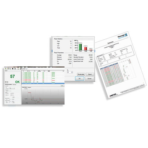 Программное обеспечение для сбора данных - DataView®  - Ametek Newage Testing Instruments - статистического анализа / для управления данными