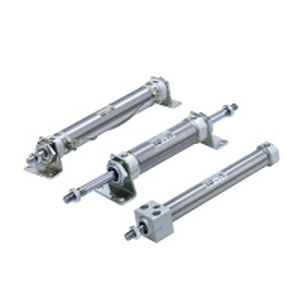Пневматический цилиндр - CM2 - SMC PNEUMATIC - со стержнем / двойного действия / простого действия