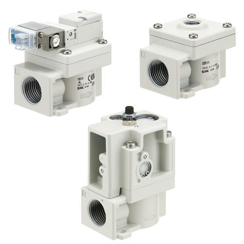 Клапан с электрическим приводом - IBV series - SMC PNEUMATIC - с пневматическим управлением / для воздуха / для вентилятора