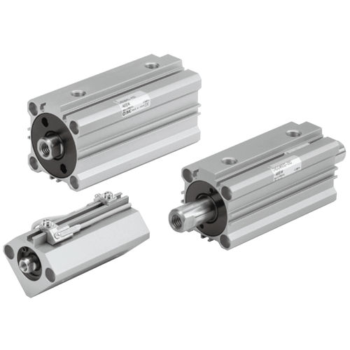 Гидравлический цилиндр - CH series - SMC PNEUMATIC - со стержнем / двойного действия / из алюминия