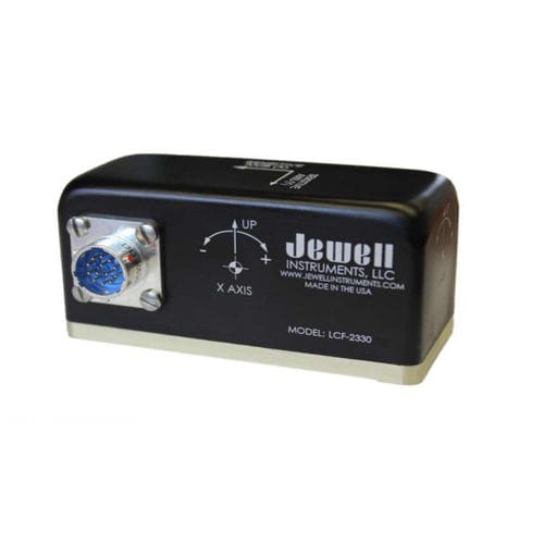 Двухосный акселерометр - LCF-2530 Series - Jewell Instruments - со срезом / компактный / EMI