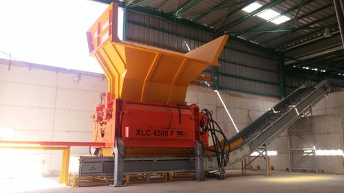 Двухвальный измельчитель - XLF 4500 M - SID Société Industrielle de la Doux SA - для дерева / бумага / пластмасса