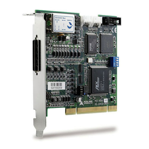 Контроллер движения 2 оси - PCI-8102  - ADLINK TECHNOLOGY - пошаговый / передовой / для управления