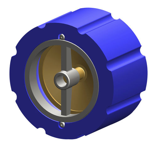 Предохранительный клапан с вентилем - 580 series - CLA-VAL Automatic Control Valves - пластинка / бесшумный / на пружине
