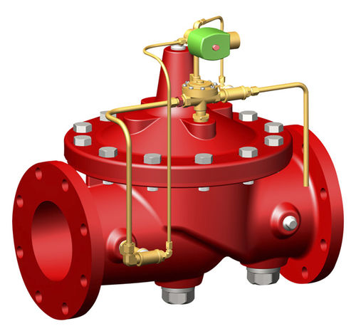 Электромагнитный клапан 3 канала - 3 - 10" | 134-05 - CLA-VAL Automatic Control Valves - NF / NO / воздух