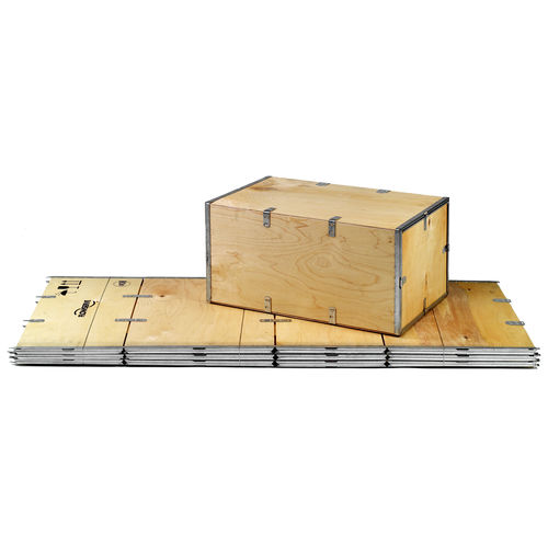 Ящик одноразового применения - EXBOX - NO-NAIL BOXES - из фанеры / для хранения / транспортный
