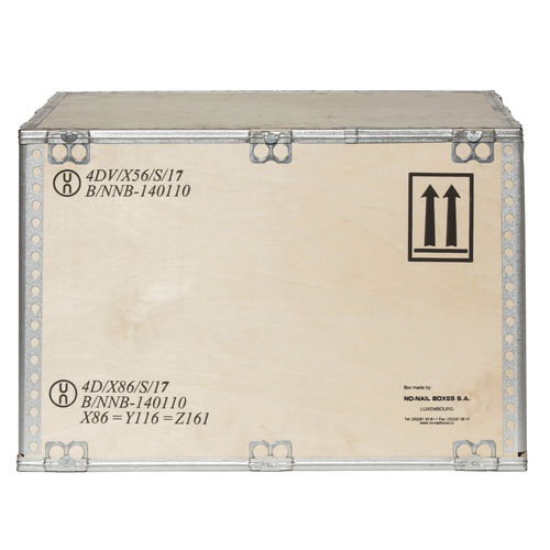 Транспортный ящик - ISIBOX 66 DG Series - NO-NAIL BOXES - из фанеры / для хранения / для промышленного применения