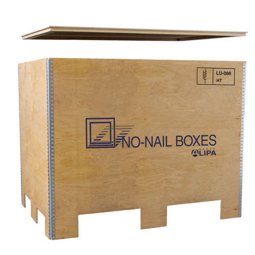 Ящичный поддон из фанеры - EUROBOX 61 - NO-NAIL BOXES - для хранения / транспортный / для разгрузочно-погрузочных работ