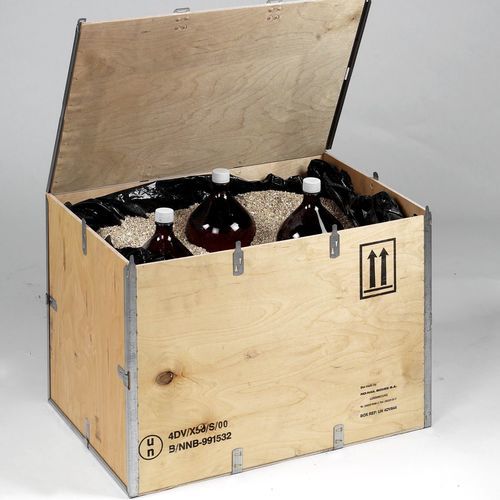 Транспортный ящик - EXBOX DG Series - NO-NAIL BOXES - из фанеры / для хранения / для промышленного применения