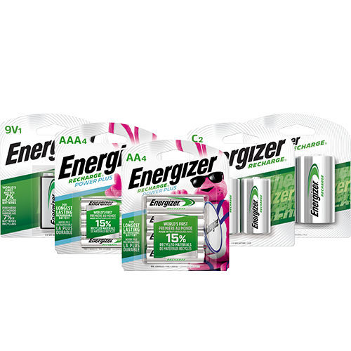 Аккумулятор Ni-MH - Recharge® - Energizer Holdings Inc. - тип AA / тип AAA / 9 В