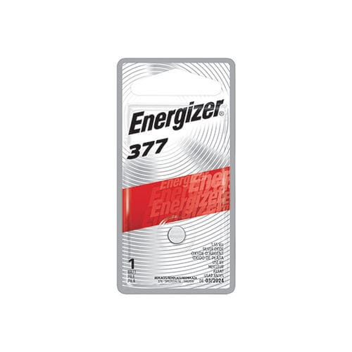 Аккумулятор окись серебра - 377 - Energizer Holdings Inc. - цилиндрический / 1,5 В / IEC