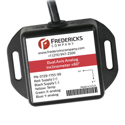 Наклономер 2 оси - 0729-1755-99 - The Fredericks Company - аналоговый / электролитический / высокоточный