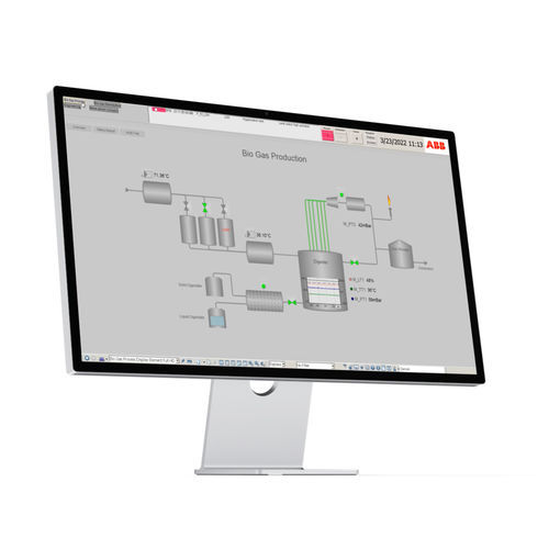 HMI с сенсорным экраном - ABB Control Systems - с креплением VESA / Windows 10 / компактный