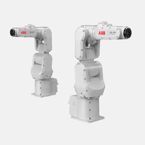 Шарнирный робот - IRB 1090 series - ABB Robotics - 6 осей / для разгрузочно-погрузочных работ / напольный