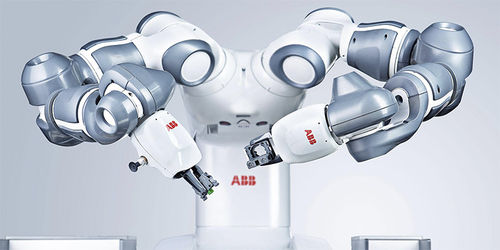 Коллаборативный робот - YuMi®IRB 14000 - ABB Robotics - 7 осей / для сборки