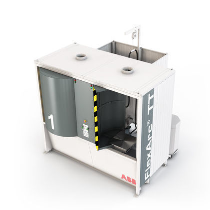Роботизированная ячейка для сварки - FlexArc TT - ABB Robotics - для дуговой сварки / для питания