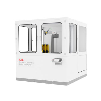 Роботизированная ячейка для шлифовки - Omnivance &trade; - ABB Robotics - для отделки / для очистки / для галтовки