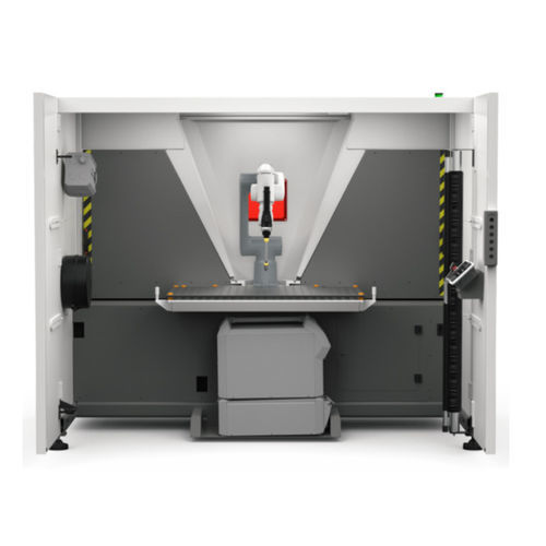 Роботизированная ячейка для сварки - OmniVance&trade; - ABB Robotics - для дуговой сварки / для питания / с повышенной гибкостью