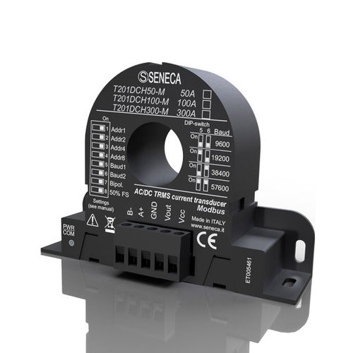 Преобразователь тока с эффектом Холла - T201DCH100-M - SENECA | AUTOMATION INTERFACES - на DIN-рейке / AC / DC