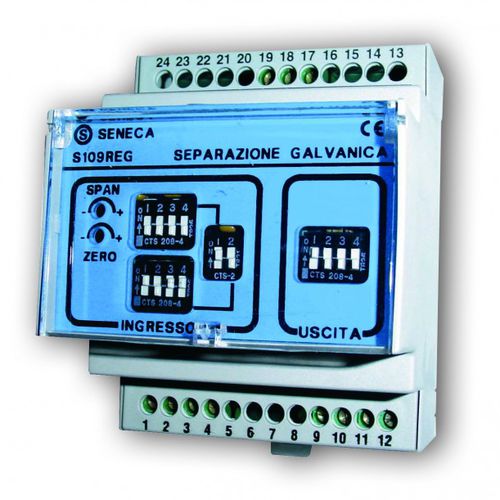 Преобразователь / изолятор напряжение / ток - S109REG series - SENECA | AUTOMATION INTERFACES - гальванический