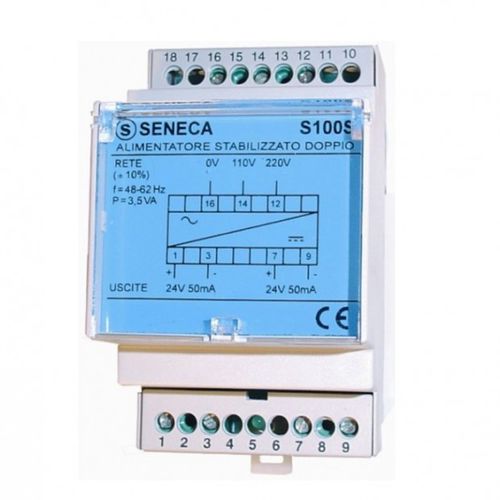 Источник электропитания для монтажа на панели - S100S  - SENECA | AUTOMATION INTERFACES - AC/DC / стабилизированный