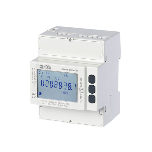 Трехфазовый прибор для измерения мощности - S604B series - SENECA | AUTOMATION INTERFACES - на DIN-рейке