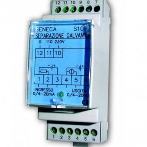 Аналоговый преобразователь сигнала - S109S - SENECA | AUTOMATION INTERFACES - с гальванической изоляцией
