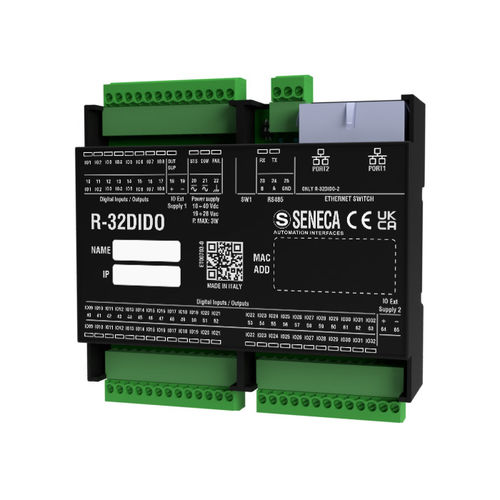 Цифровой модуль входа/выхода - R-32DIDO - SENECA | AUTOMATION INTERFACES - Ethernet / ЛВС / ModBUS RTU