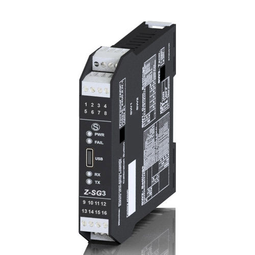 Аналоговый входной модуль - Z-SG3 - SENECA | AUTOMATION INTERFACES - ModBUS RTU / для тензометра / на DIN-рейке