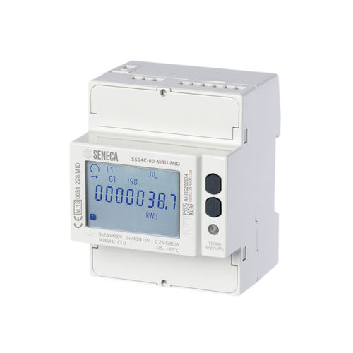 Трехфазовый Электрический счетчик электроэнергии - S534-6 - SENECA | AUTOMATION INTERFACES - на DIN-рейке / с дисплеем LCD / 50 Гц