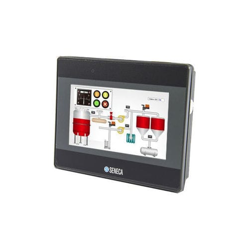 HMI с резистивным сенсорным экраном - VISUAL1E - SENECA | AUTOMATION INTERFACES - встраиваемый / 320x240 / Dual Core