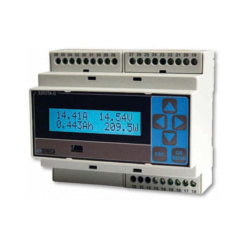 Анализатор для наблюдения - S203TA-D - SENECA | AUTOMATION INTERFACES - для электросети / мощности / коэффициента мощности