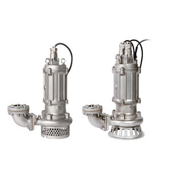Насос с ротором - 50SFQ2.4S - TSURUMI MANUFACTURING CO., LTD. - для сточных вод / электрический / погружной