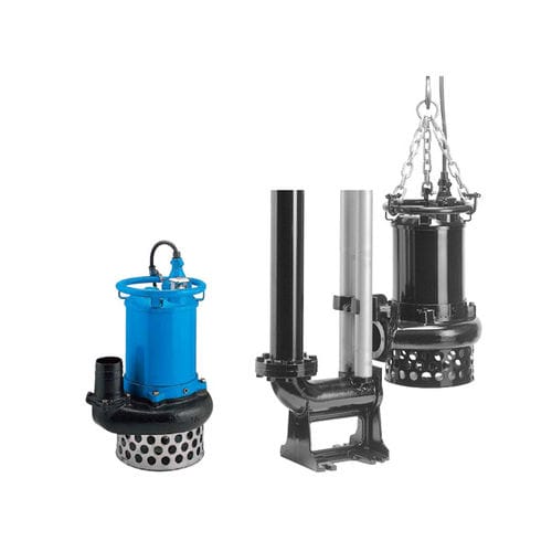 Стационарный бетононасос - NKZ series - TSURUMI MANUFACTURING CO., LTD. - для строительства