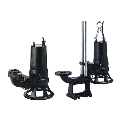 Насос с ротором - 50B2.4S - TSURUMI MANUFACTURING CO., LTD. - для сточных вод / электрический / погружной