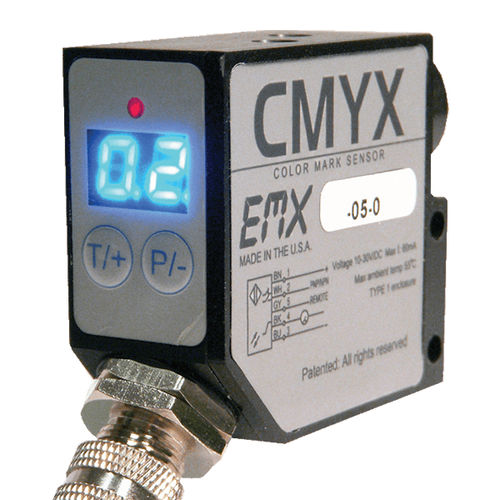 Фотоэлектрический датчик цветной маркировки - CMYX  - EMX Industries Inc. - тонкий / высокая скорость