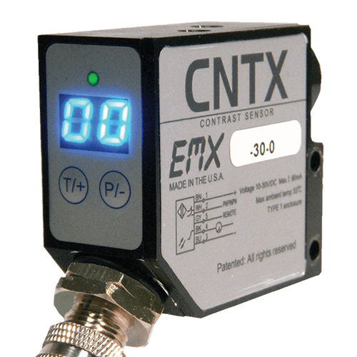 Прямоугольный датчик контрастности - CNTX series - EMX Industries Inc. - с белым светом / светодиод / с высокой скоростью
