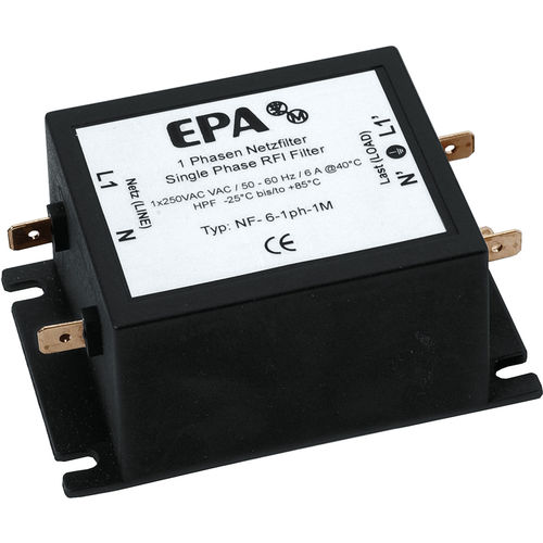 Электронный фильтр нижних частот - NF-1ph-1M - EPA GmbH - пассивного типа / RFI / AC