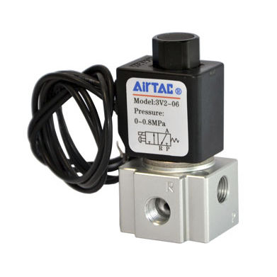 Электромагнитный клапан прямого действия - 3V2 series - Airtac Automatic Industrial - NF / NO / воздух